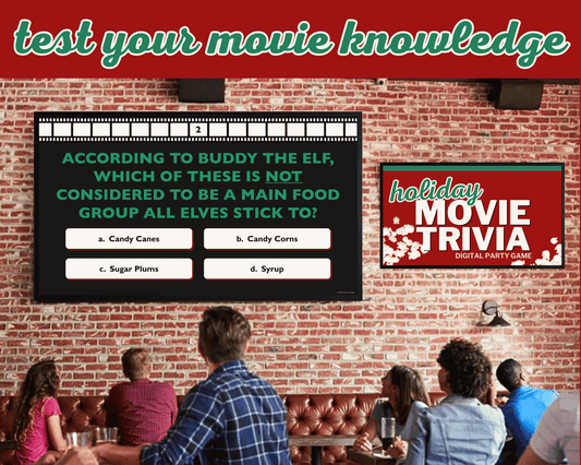 Holiday Movie Trivia Digital Game