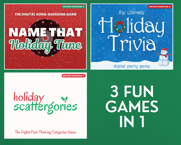 HOLIDAY TRIVIA GAME BUNDLE PACK