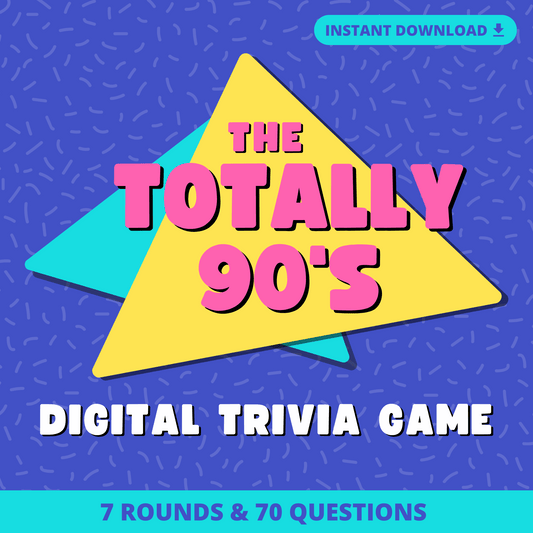 Totally 90's Digital Trivia Game
