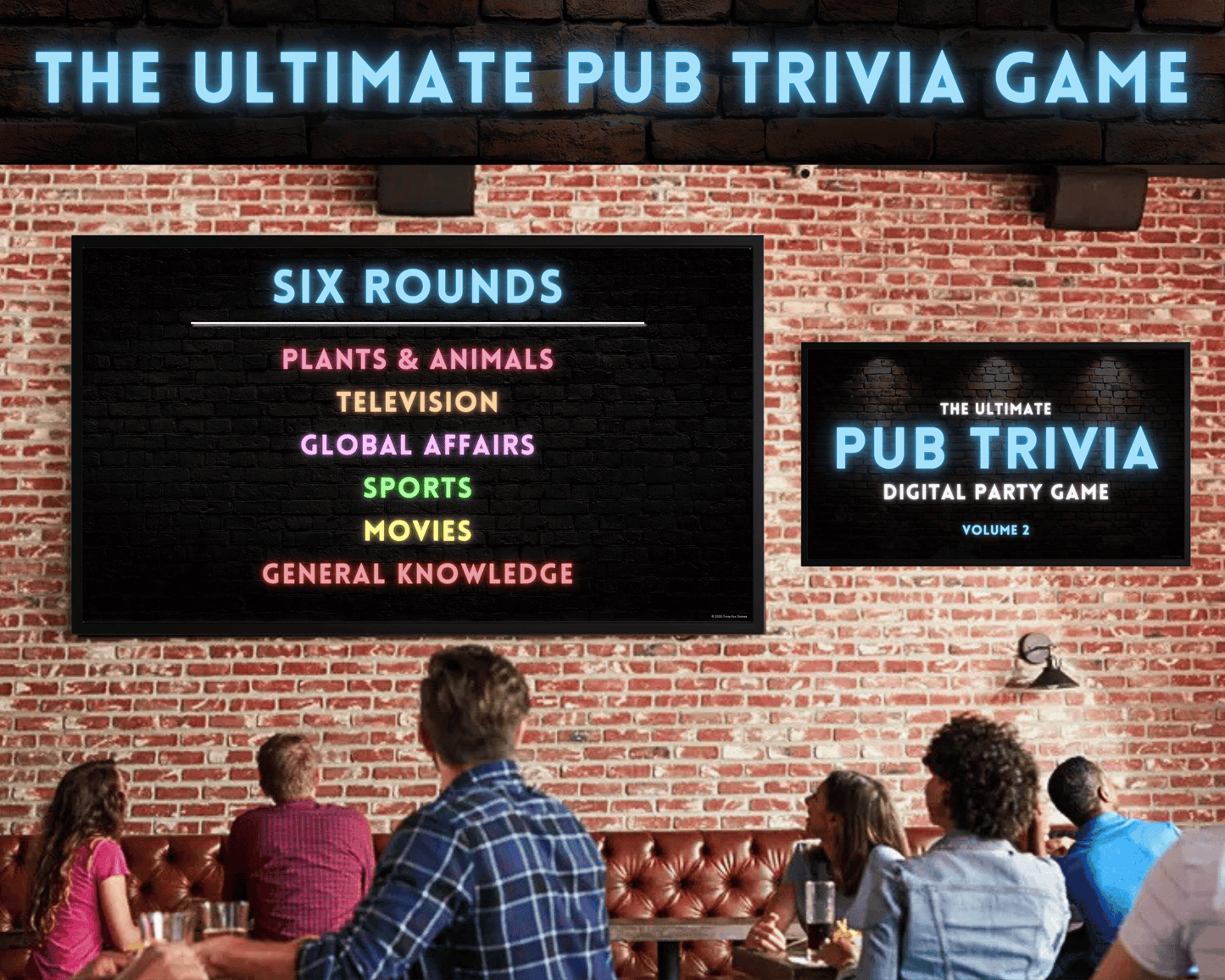 Pub Trivia Digital Party Game (Volume 2)