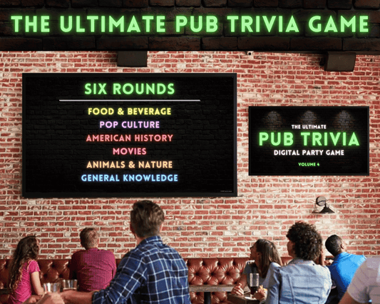 Pub Trivia Digital Party Game (Volume 4)