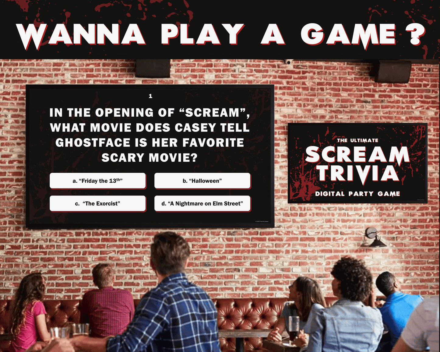 Scream Trivia Digital Game