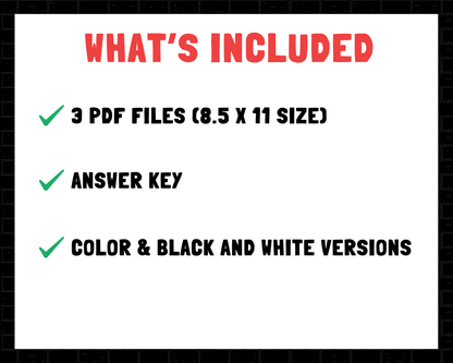 Christmas Trivia Printable Game Bundle