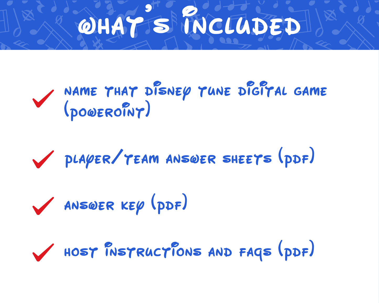 Name That Disney Tune Digital Game