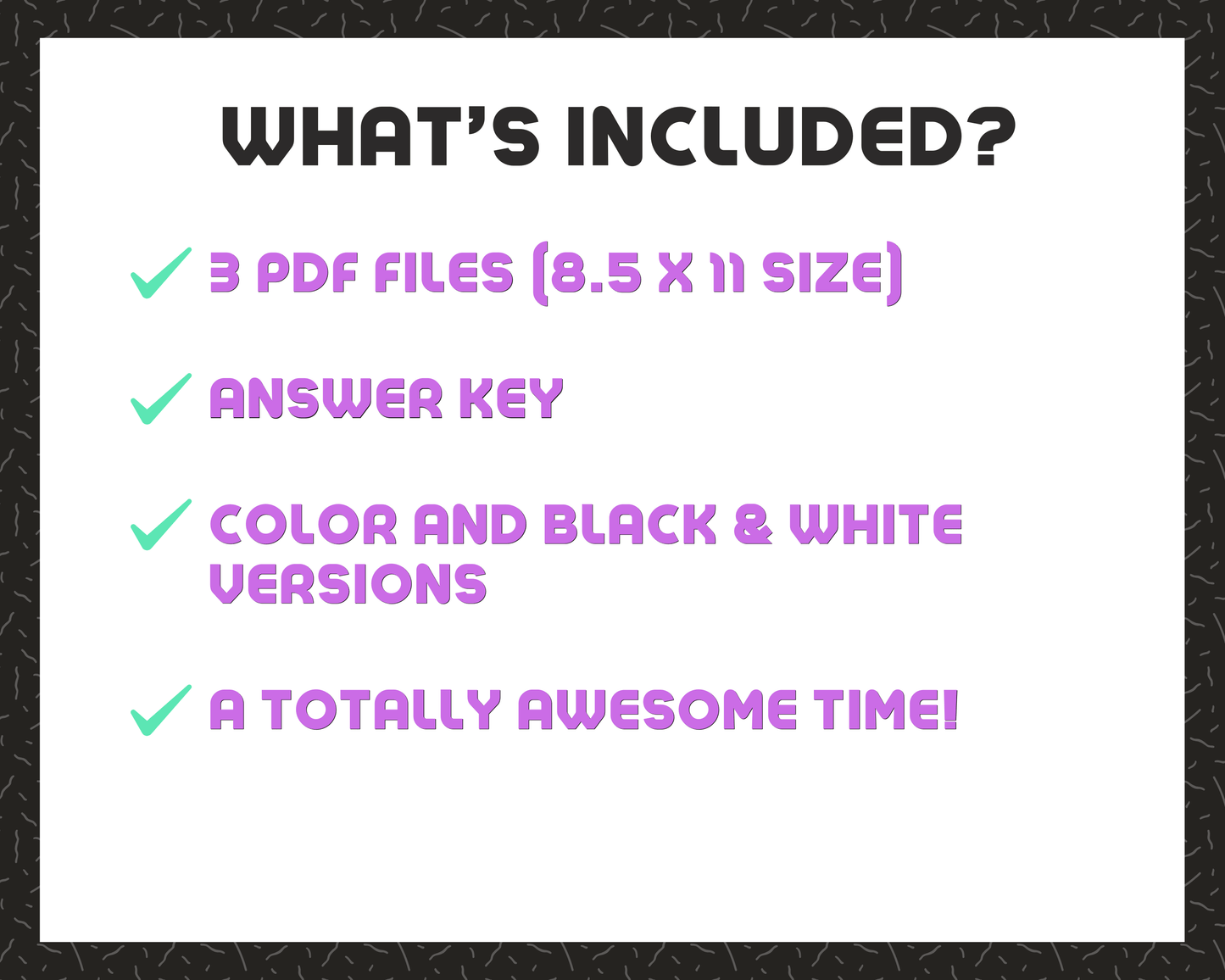 80's Movie Trivia Party Game Bundle