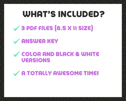 80's Movie Trivia Party Game Bundle