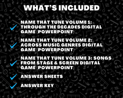 Name That Tune Digital Game Bundle