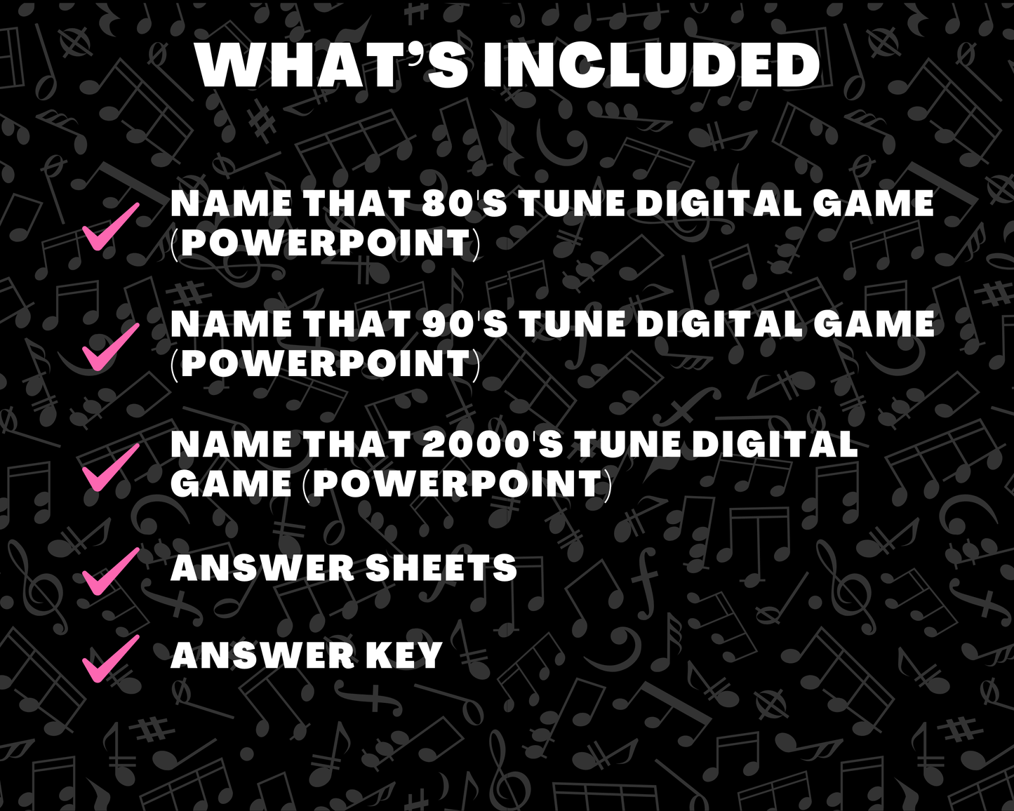 Name That Tune Digital Game Bundle - Decade Edition