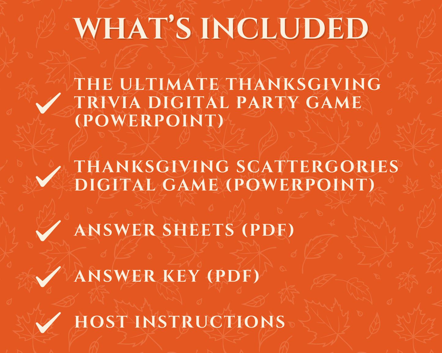 Thanksgiving Digital Game Bundle