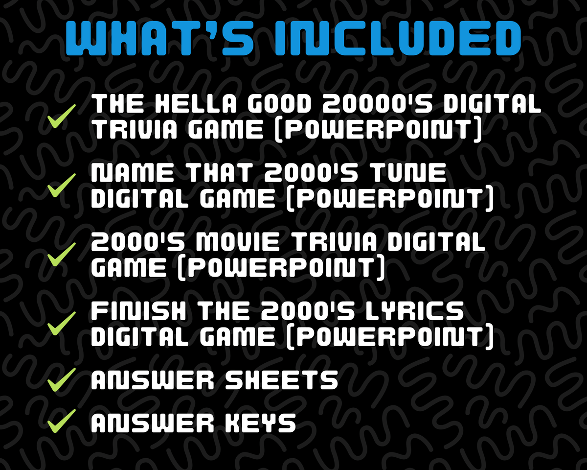 2000's Party Game Bundle